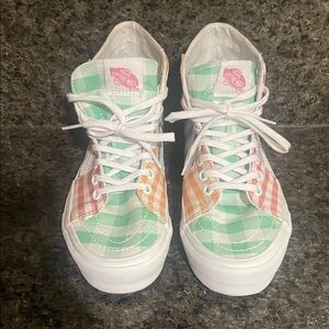 Vans Multicolor Checkered Sneakers